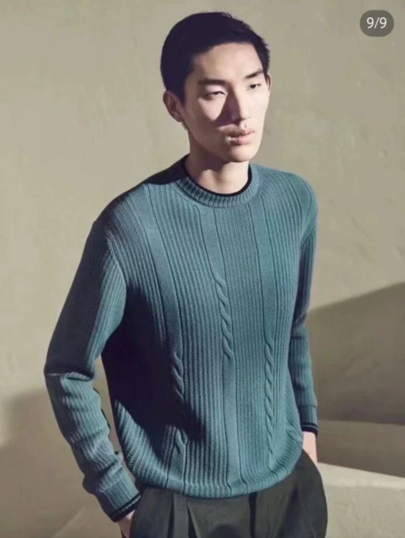 Loro Piana LORO PIANA Coarse heddle knitted camel sweater Size US L / EU 52-54 / 3 - 3 Thumbnail