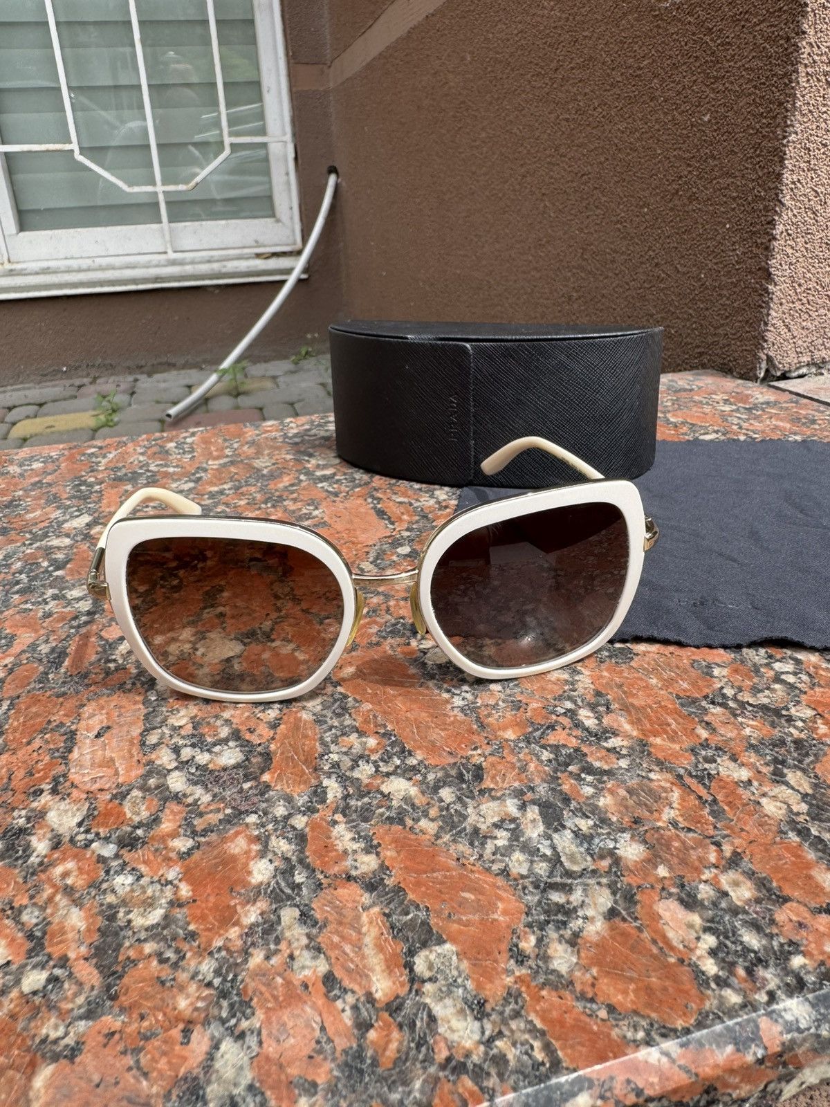 Prada Prada Sunglasses SPR 59M Designer Women’s Size ONE SIZE - 2 Thumbnail