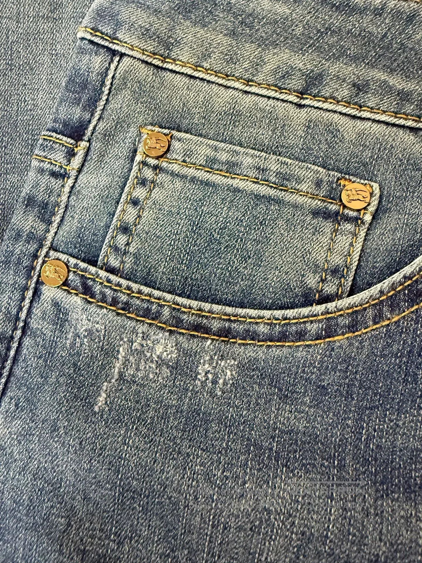 Burberry Burberry Spring Summer Light Blue Jeans. Size 31" - 6 Thumbnail