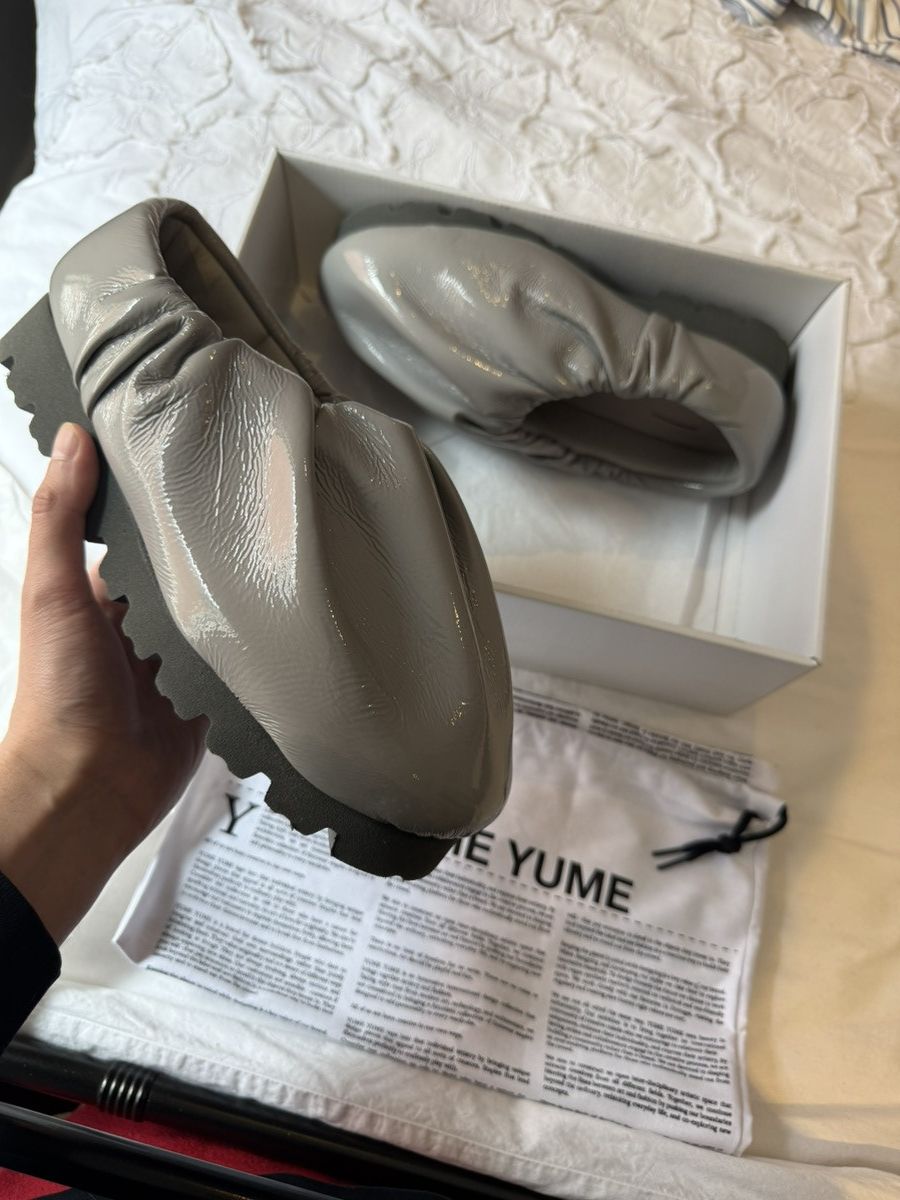 YUME YUME Gray Camp Low Slip-On Loafers Size US 9 / EU 42 - 2 Thumbnail