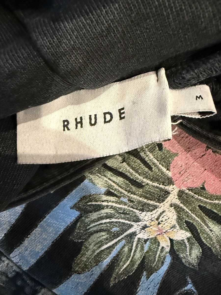 Rhude Rhude Medium Hooded Sweatshirt Black Size US L / EU 52-54 / 3 - 14 Thumbnail