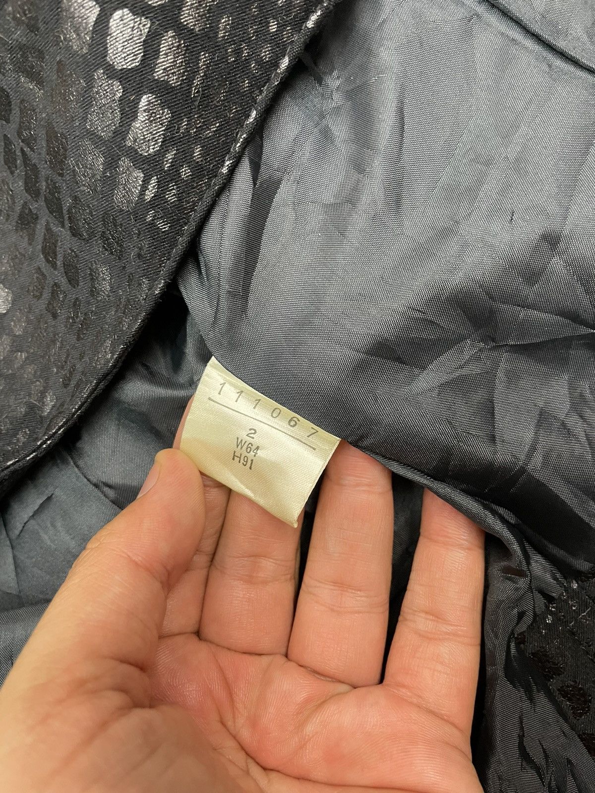 If Six Was Nine Japanese Brand Vertice Punk Leather Vest Snake Skin Pattern Size US S / EU 44-46 / 1 - 5 Thumbnail
