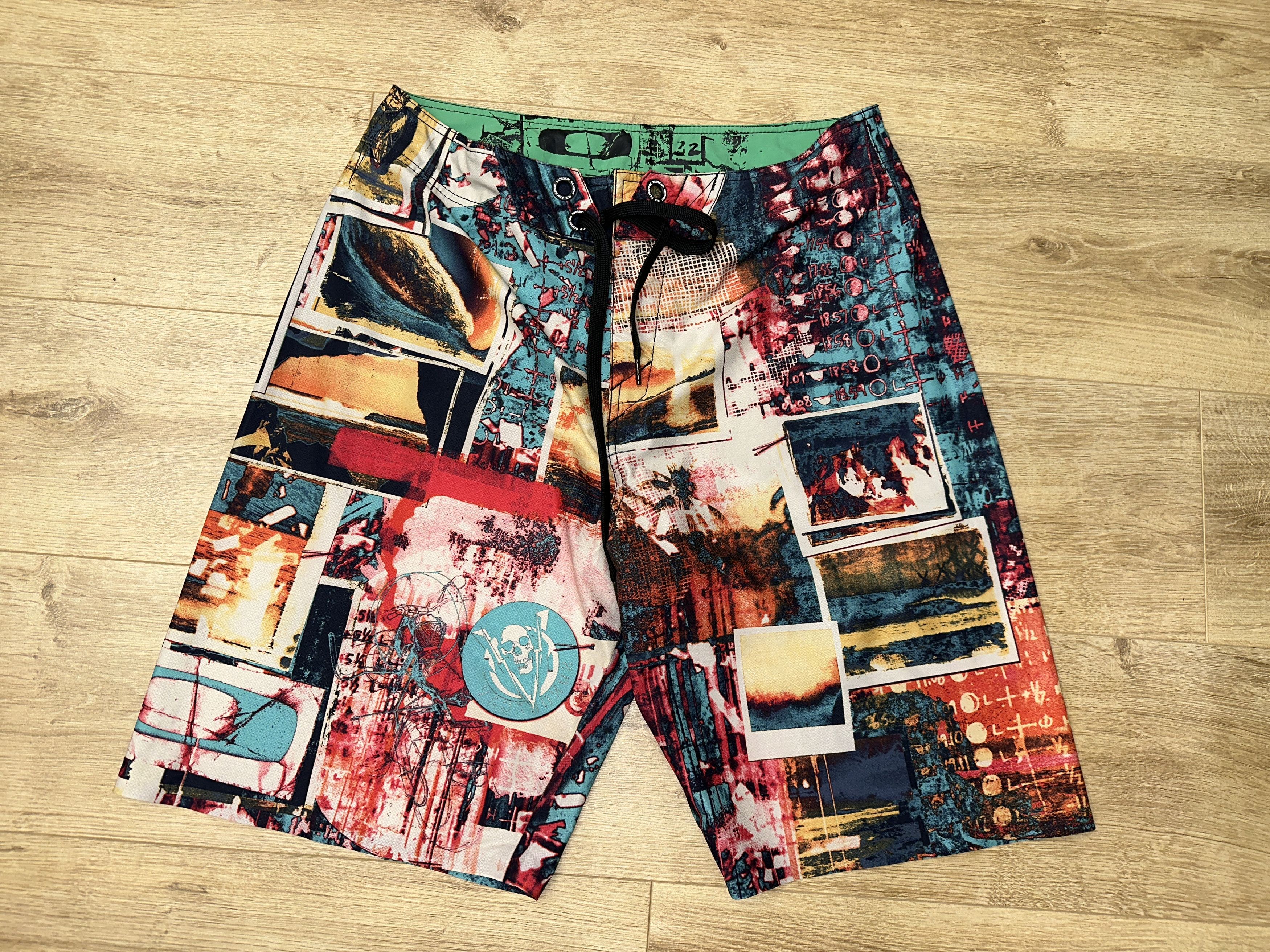 Oakley Exclusive Oakley Reinvent Graphic Boardshorts Shorts Size 32 Size US 32 / EU 48 - 1 Thumbnail
