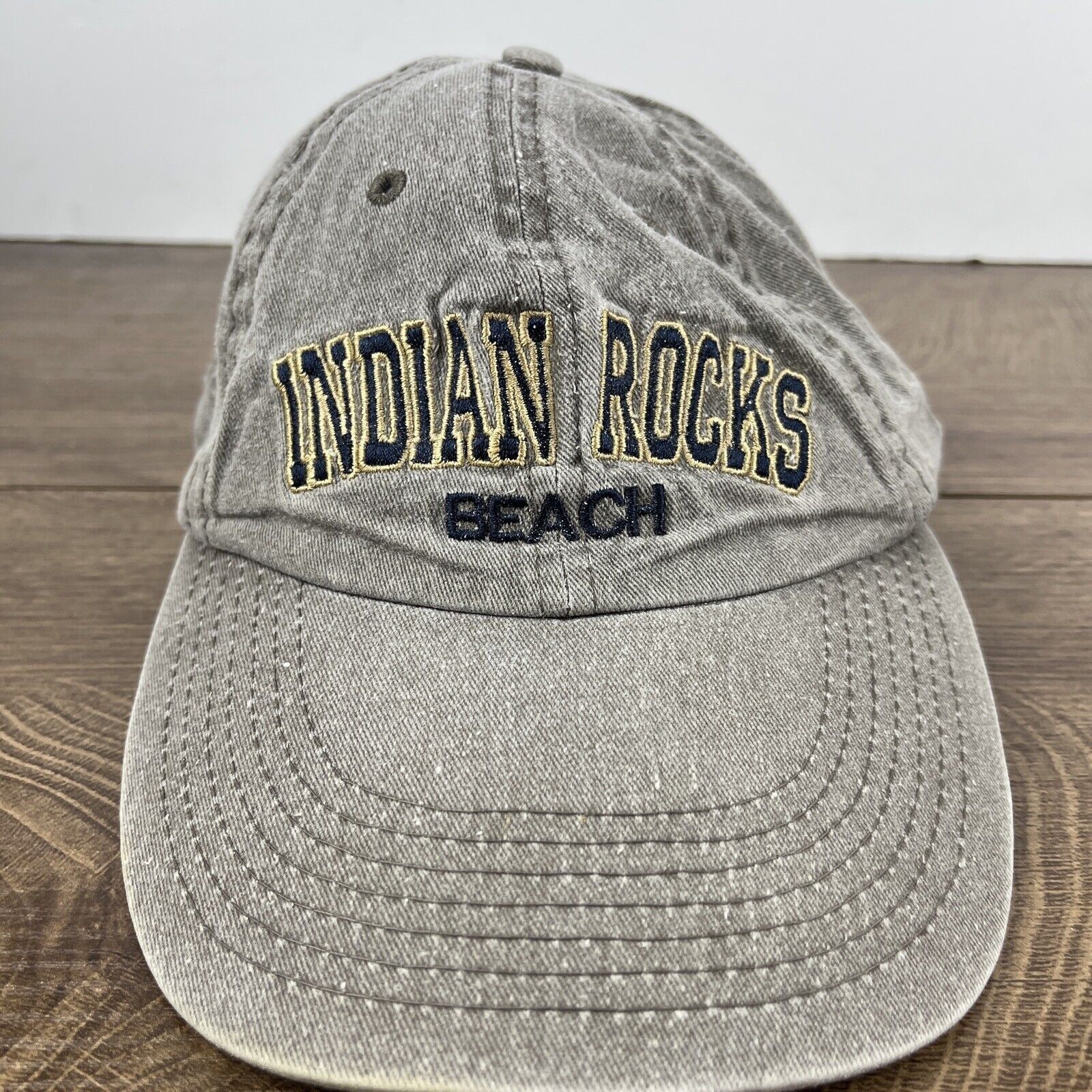 Other Indian Rocks Beach Hat Indian Rocks Gray Hat Adjustable Adul Size ONE SIZE - 6 Thumbnail