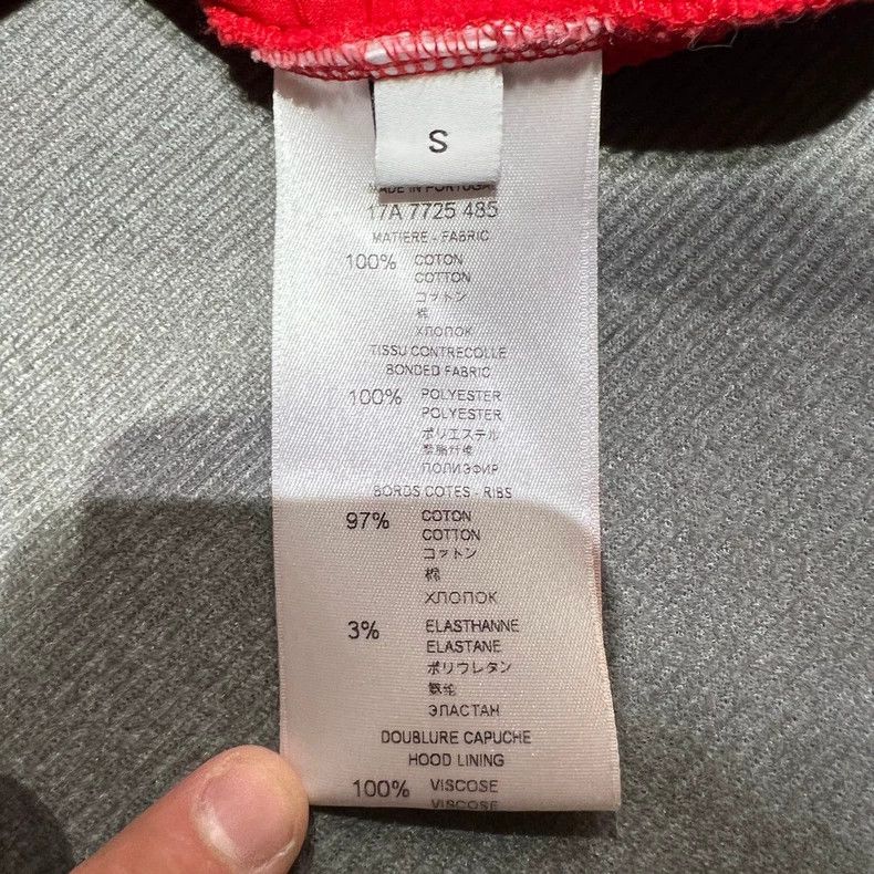 Givenchy Givenchy Red Ripped Destroyed Hoodie Size US S / EU 44-46 / 1 - 6 Thumbnail