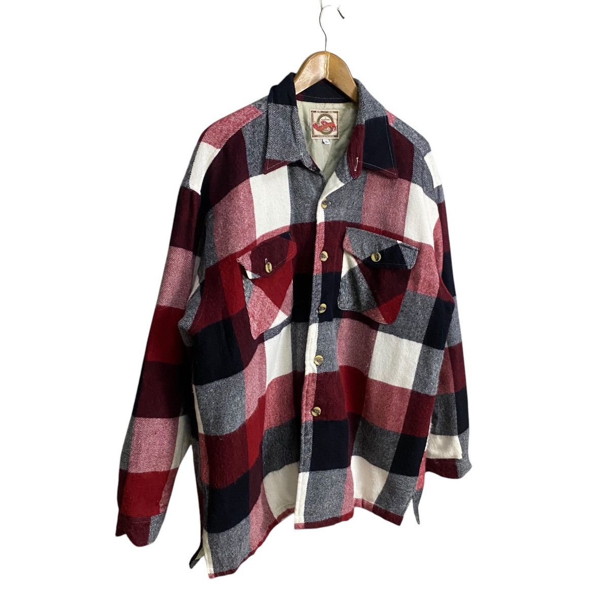 Flannel × Japanese Brand × Vintage Vintage Gresham Flannel Jacket Size US L / EU 52-54 / 3 - 2 Thumbnail