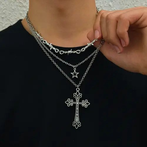 Other Cross Rare STEAL! Y2K Chains Necklace Chain Size ONE SIZE - 2 Thumbnail