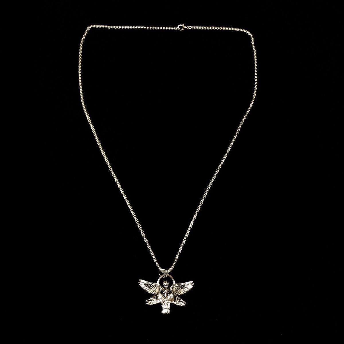Jewelry Angel Necklace Punk Chain Size ONE SIZE - 2 Thumbnail