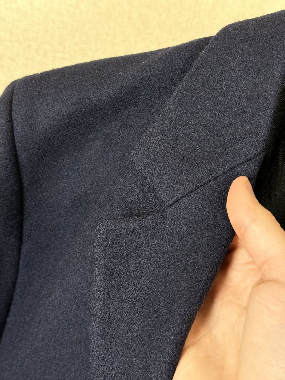 AMI AMI Alexandre Mattiussi Navy Blues Wool Coat Size 48 Size US M / EU 48-50 / 2 - 13 Thumbnail