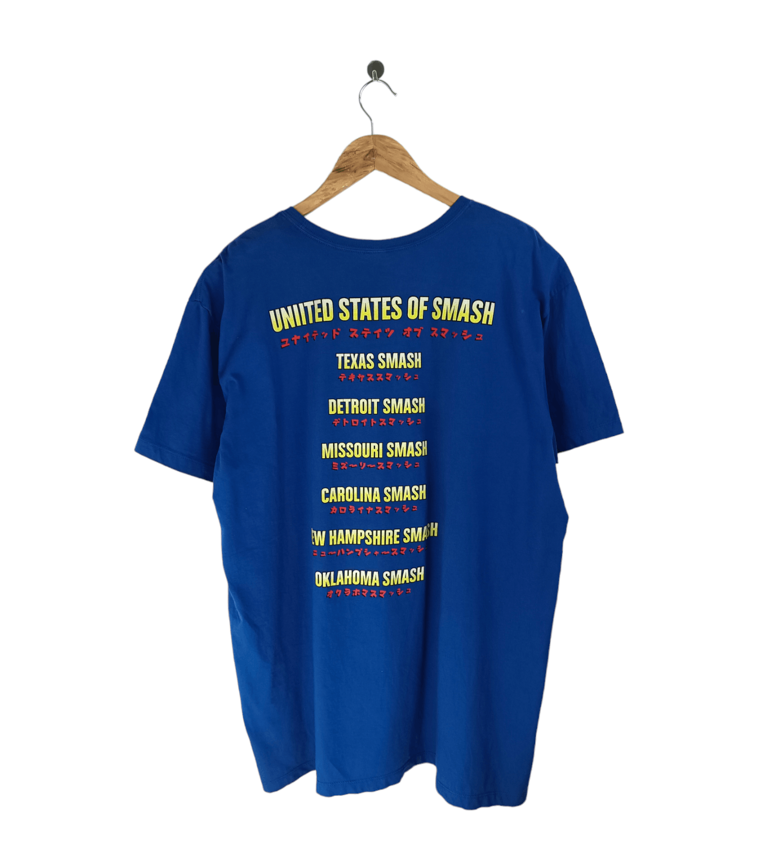 Anime MY HERO ACADEMIA UNITED STATES OF SMASH TOUR TEE Size US XL / EU 56 / 4 - 2 Thumbnail