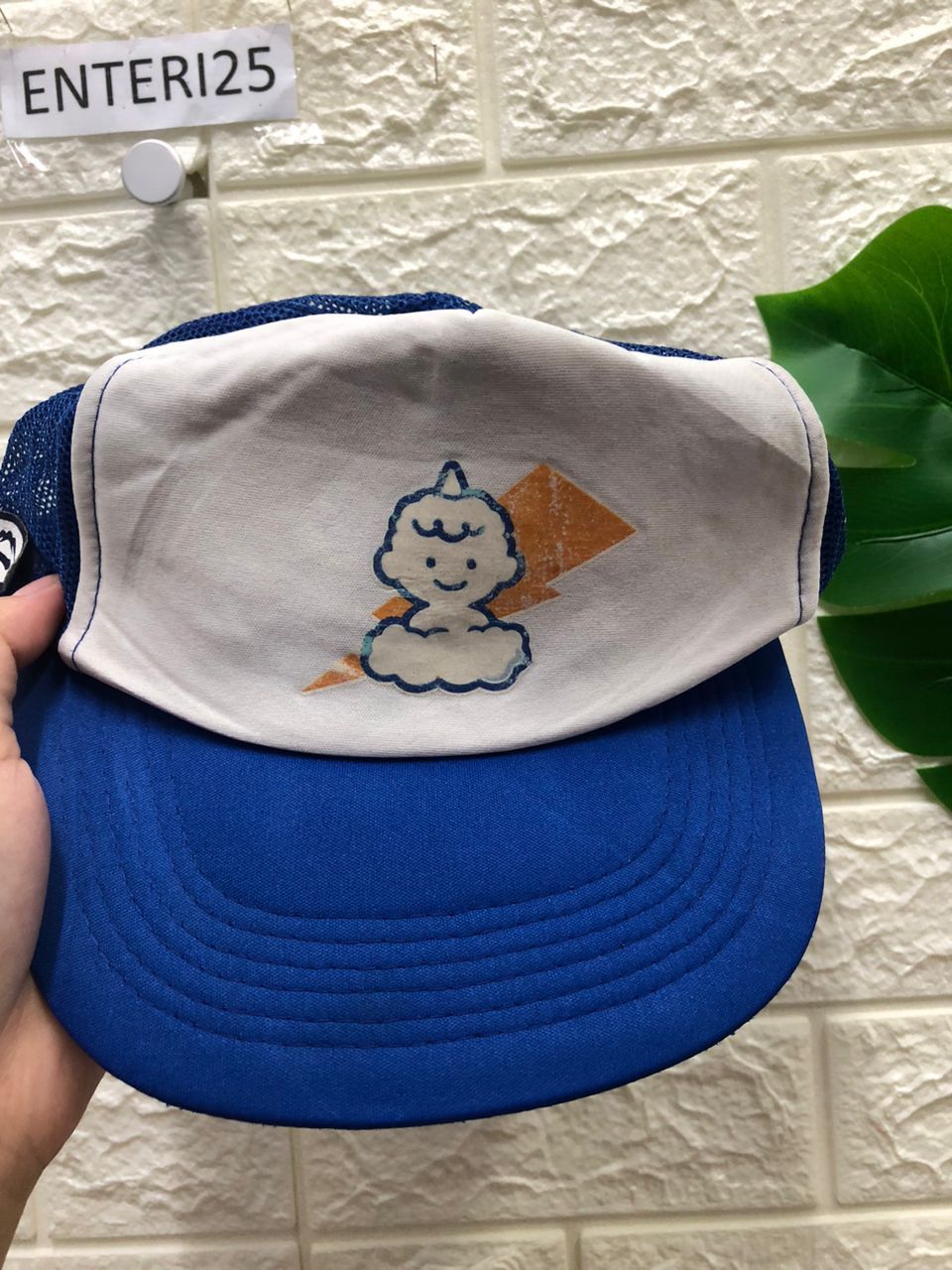Anime Ecosys thunderbolt anime Trucker Hat Size ONE SIZE - 2 Thumbnail