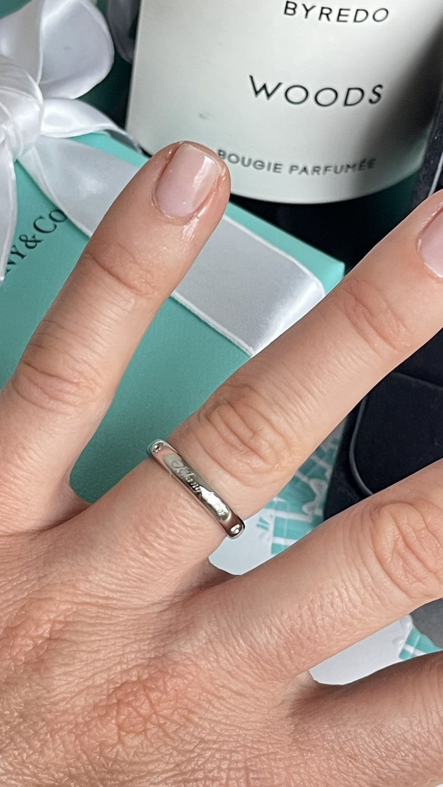 Tiffany & Co. Tiffany & Co. Notes Lucida Dia Ring Platinum 5.5 NEW $1245 Size ONE SIZE - 4 Thumbnail
