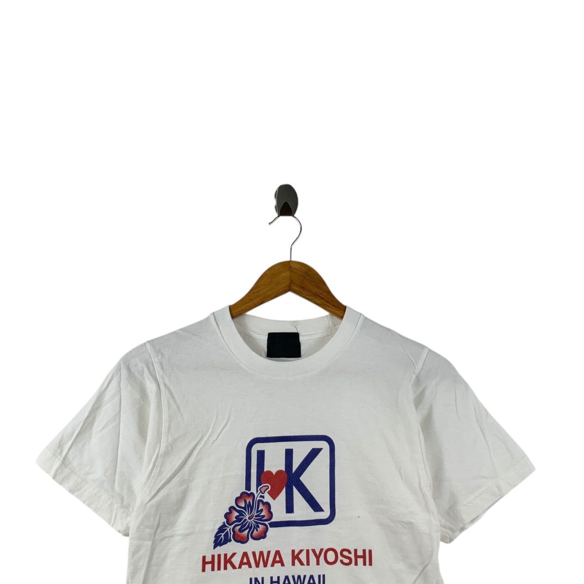 Vintage Vintage HIKAWA KIYOSHI HAWAII Nagara Hibiscus Tee Shirt Size XS / US 0-2 / IT 36-38 - 2 Thumbnail