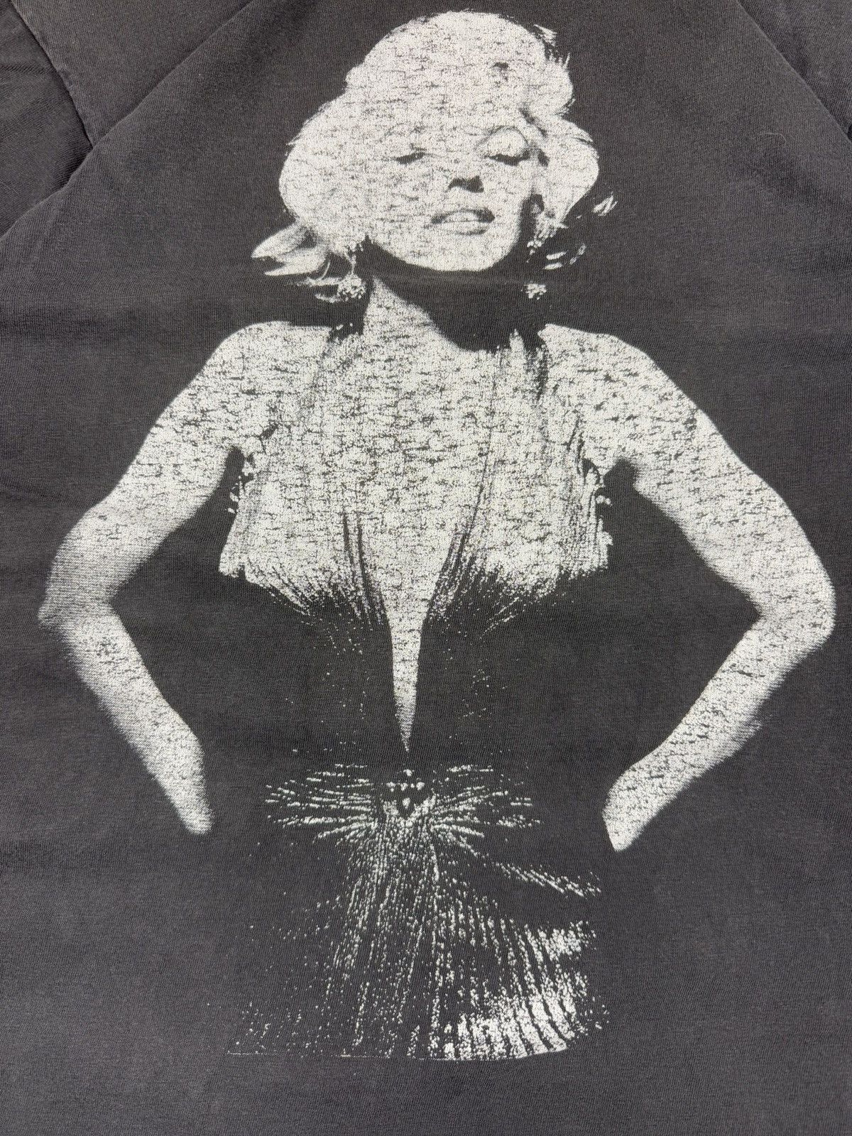 Vintage Vintage 80s Marilyn Monroe worn to perfection graphic tee Size US S / EU 44-46 / 1 - 4 Thumbnail