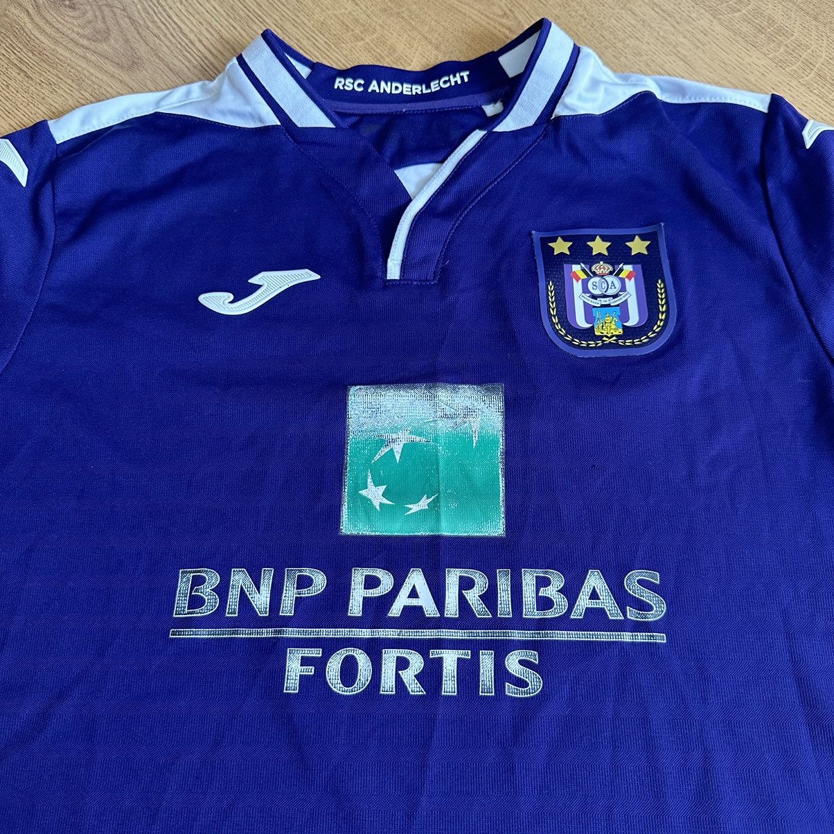 Joma × Vintage Anderlecht Belgium 2019-2020 Jersey Joma Shirt Size US M / EU 48-50 / 2 - 2 Thumbnail