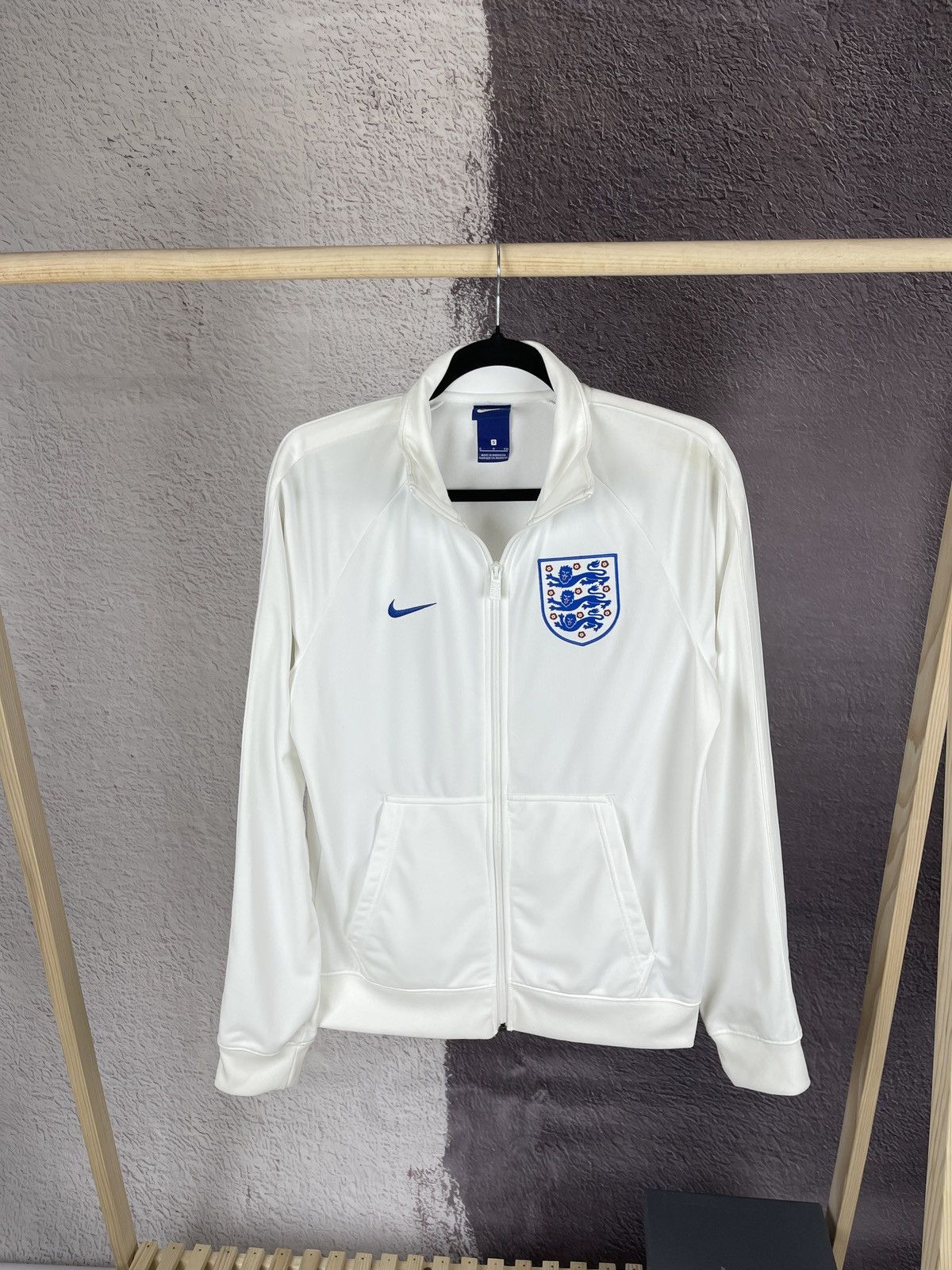 Nike Nike England UEFA Europe training track top jacket soccer Size US S / EU 44-46 / 1 - 1 Thumbnail
