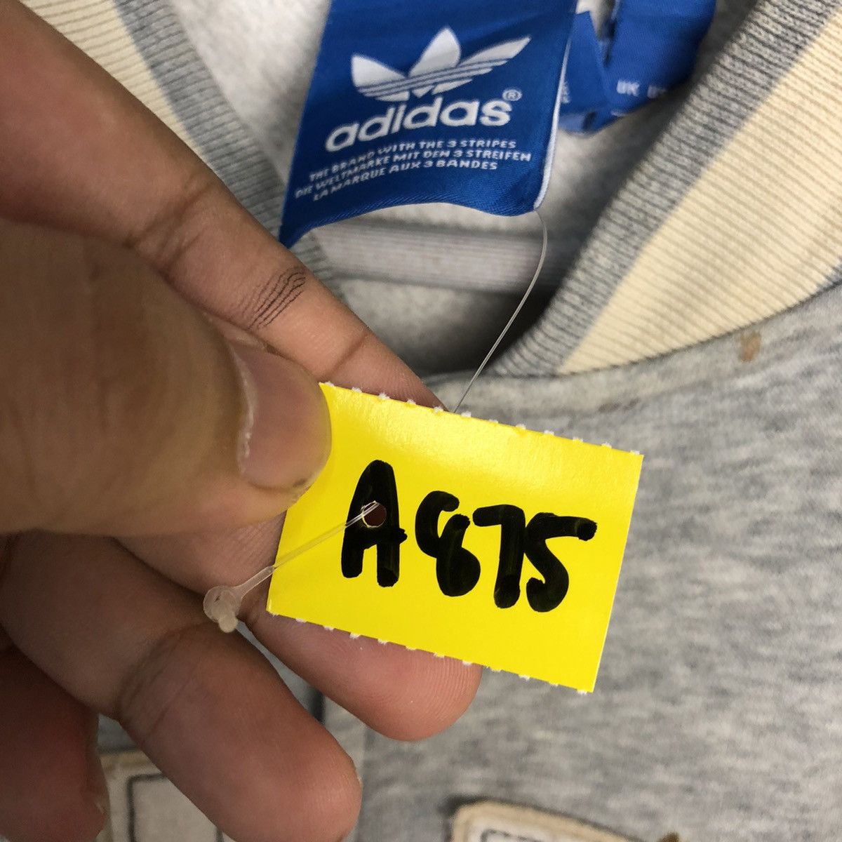 Adidas Adidas vintage Grey Bombers varsity Jacket #A875 Size US M / EU 48-50 / 2 - 11 Thumbnail