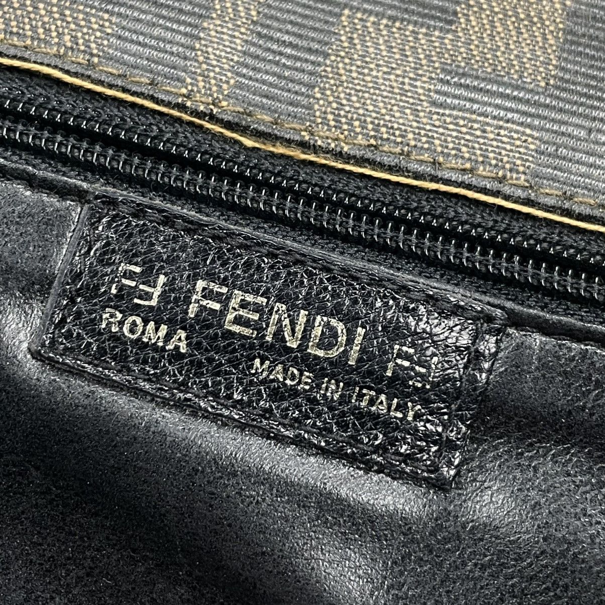 Fendi × Vintage 🔥RARE🔥Fendi Cloth monogram handbag Size ONE SIZE - 10 Thumbnail