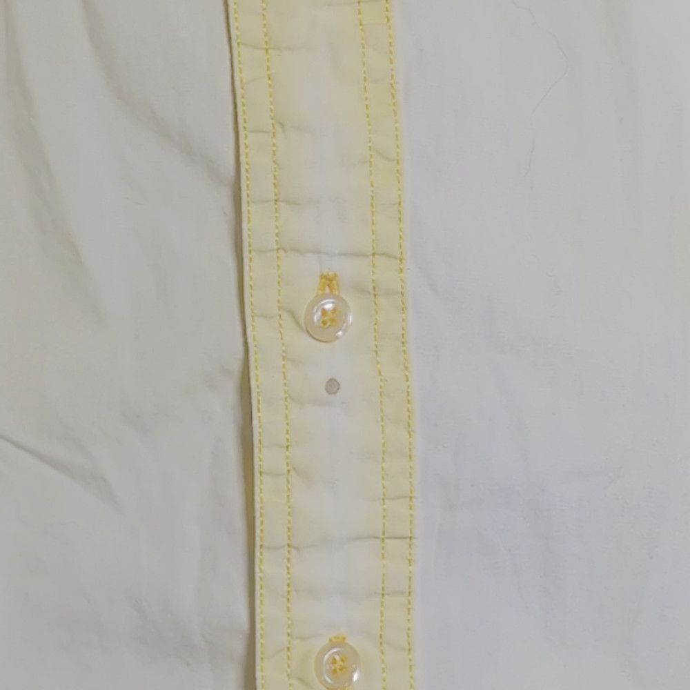 Vintage O C S Clothiers Sz M Yellow Distressed Cotton Men's Shirt Size US M / EU 48-50 / 2 - 4 Thumbnail