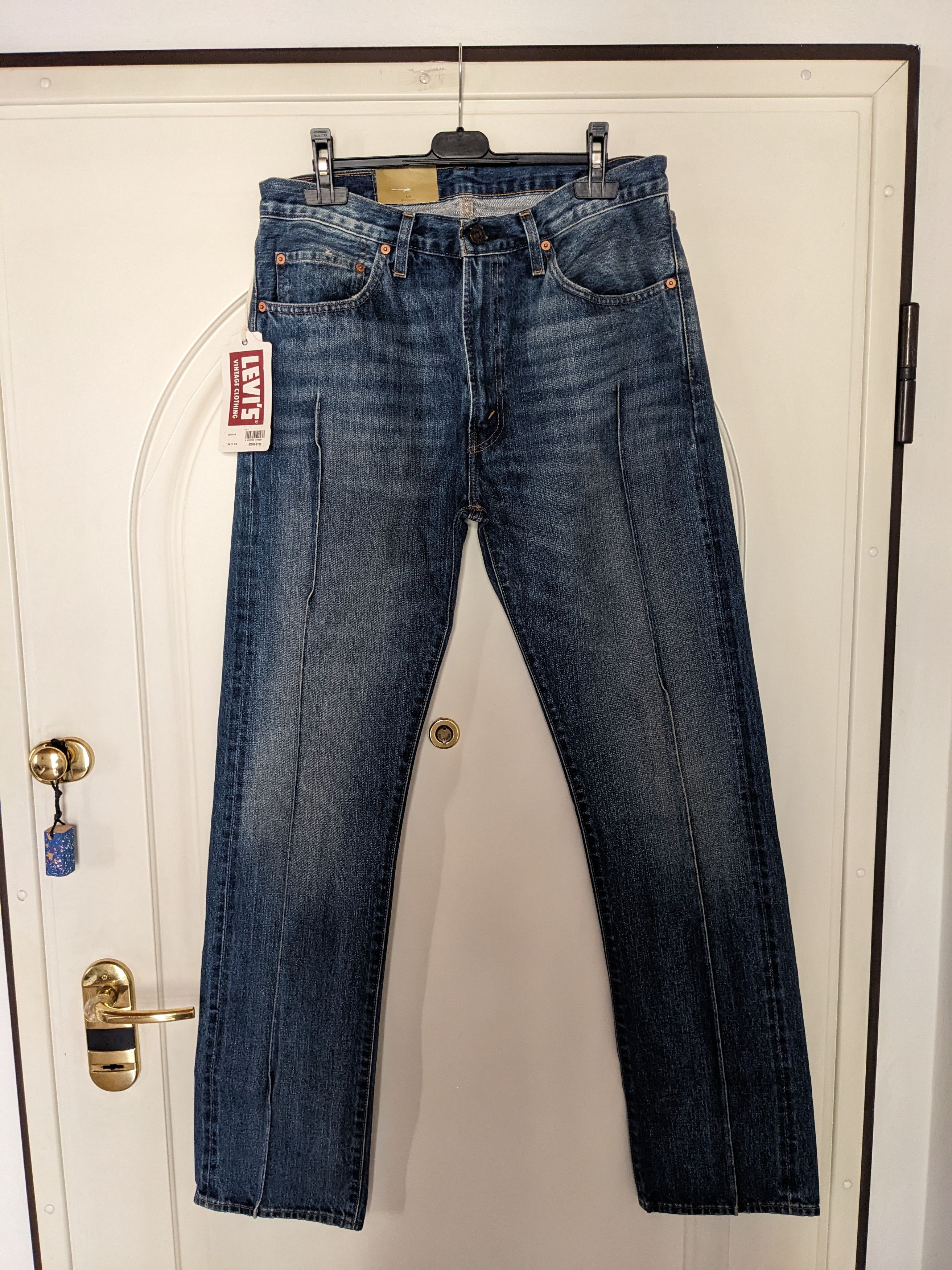 Levi's Vintage Clothing Selvedge 505-0217 Big E (1967) Size US 34 / EU 50 - 8 Thumbnail