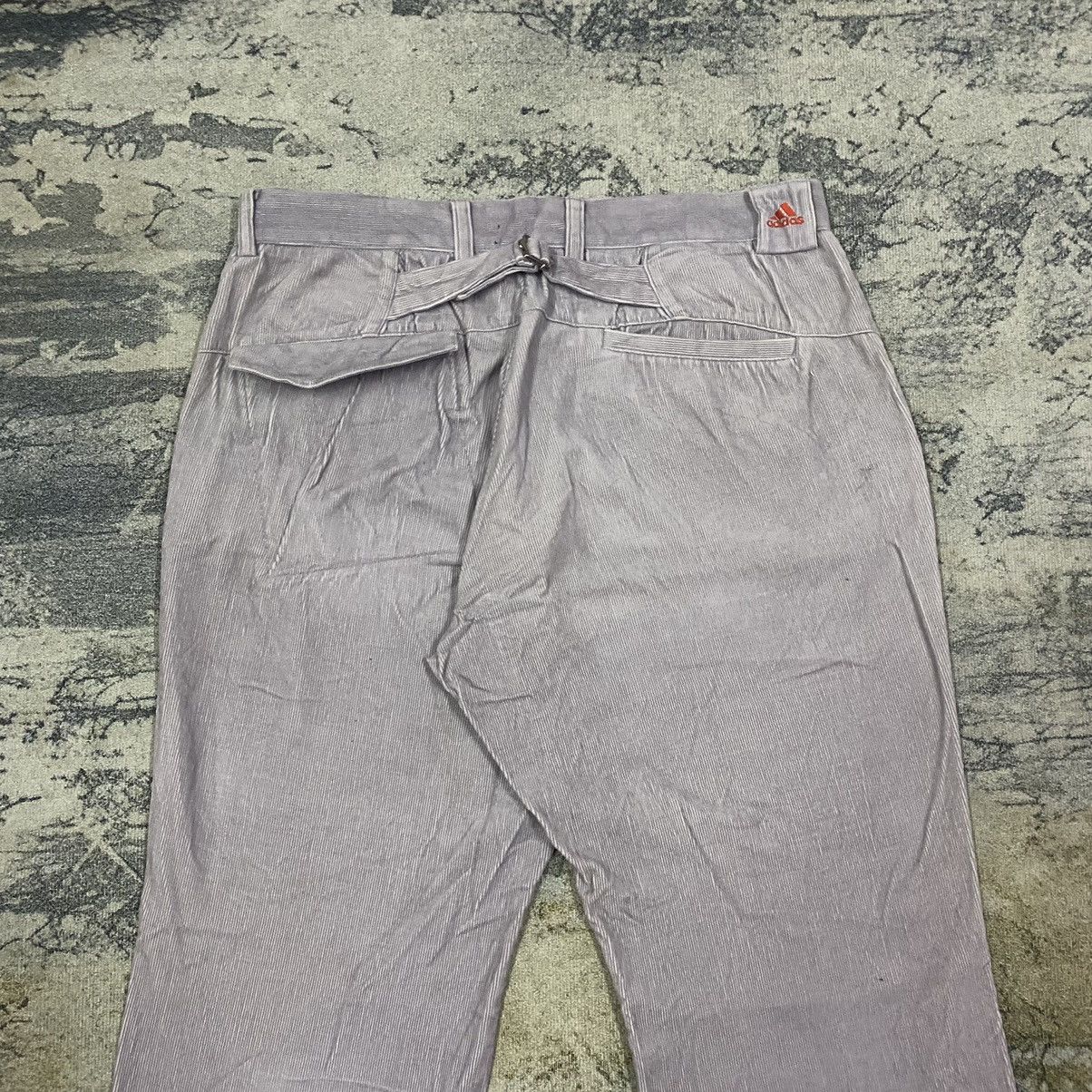 Vintage Vintage Adidas Purple Buckle Back Baggy Corduroy Pants Size US 33 - 9 Thumbnail