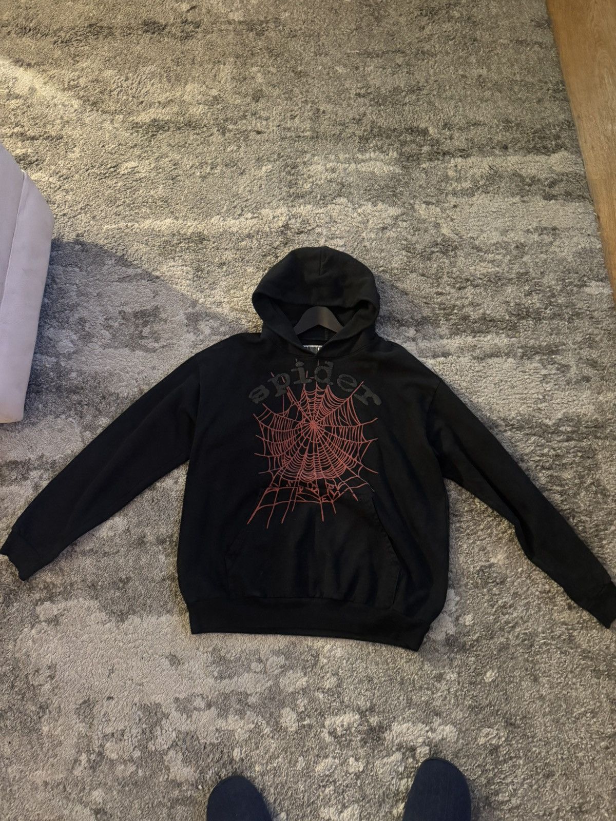 Sp5der Sp5der hoodie Size XL (fits L) heavy material 100% cotton Size US XL / EU 56 / 4 - 1 Thumbnail