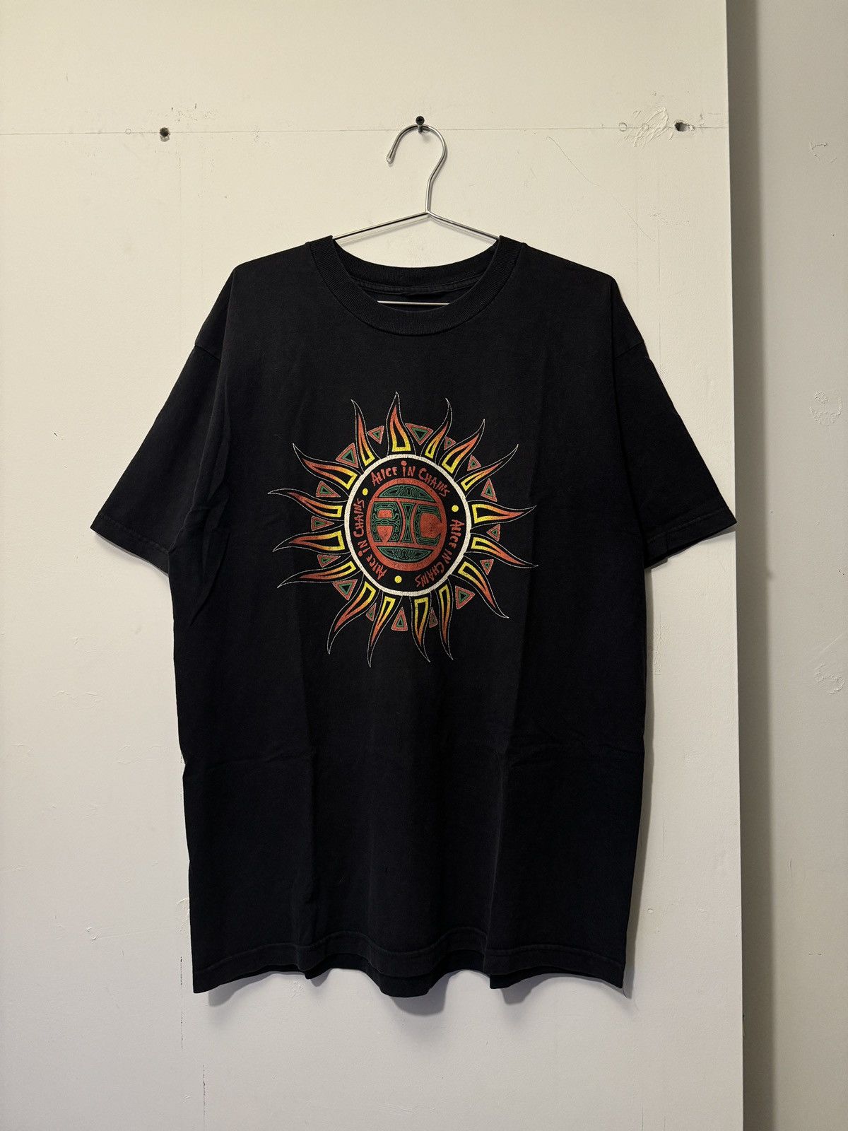 image of Band Tees x Vintage 2010 Alice In Chains 99X Live Tour Tee Shirt in Black, Men's (Size XL)