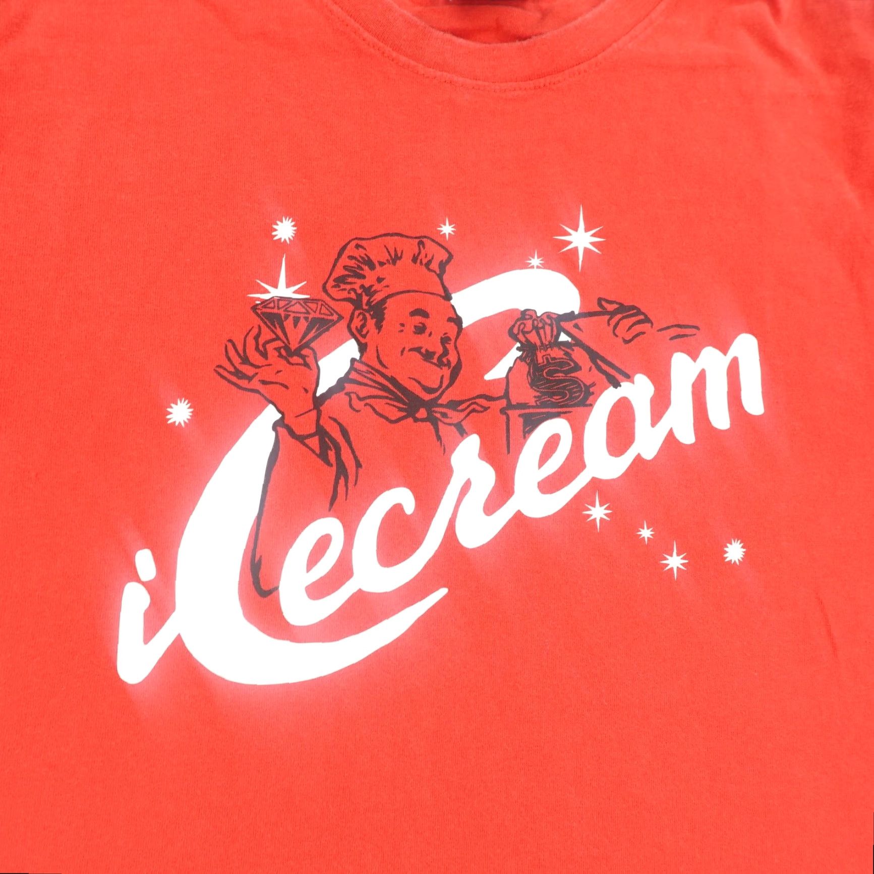 Vintage Icecream Shirt Mens Small Red BBC Pharrell Skateboarding Skater Hip Hop Tee Size US S / EU 44-46 / 1 - 3 Thumbnail