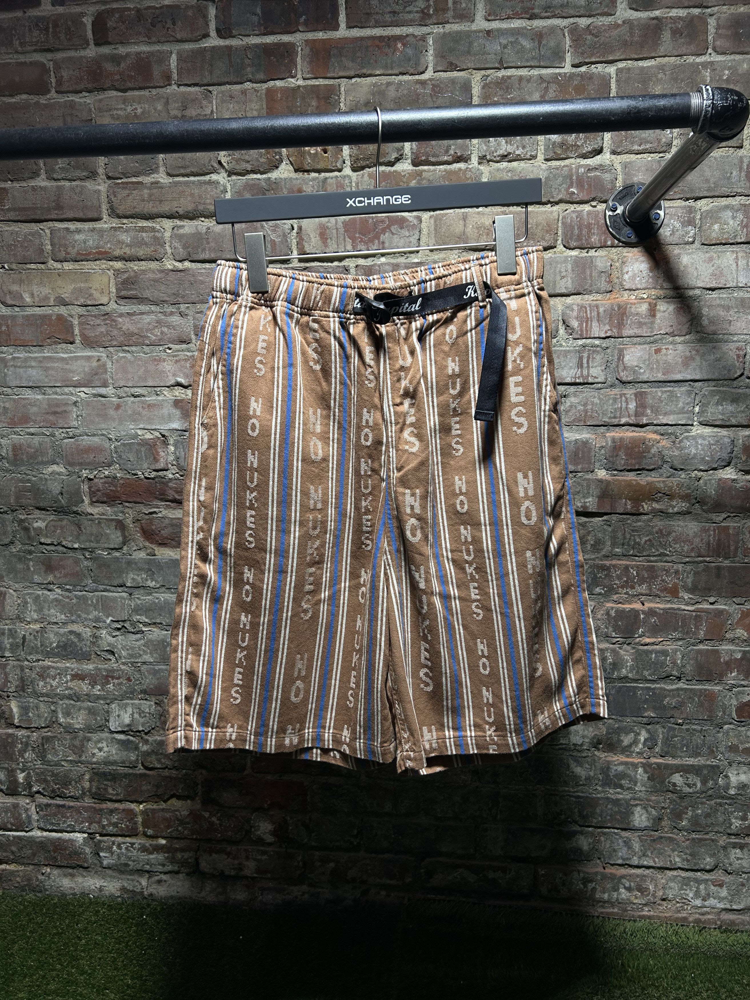 Kapital Kapital Linen Nukes Shorts Size US 30 / EU 46 - 1 Thumbnail