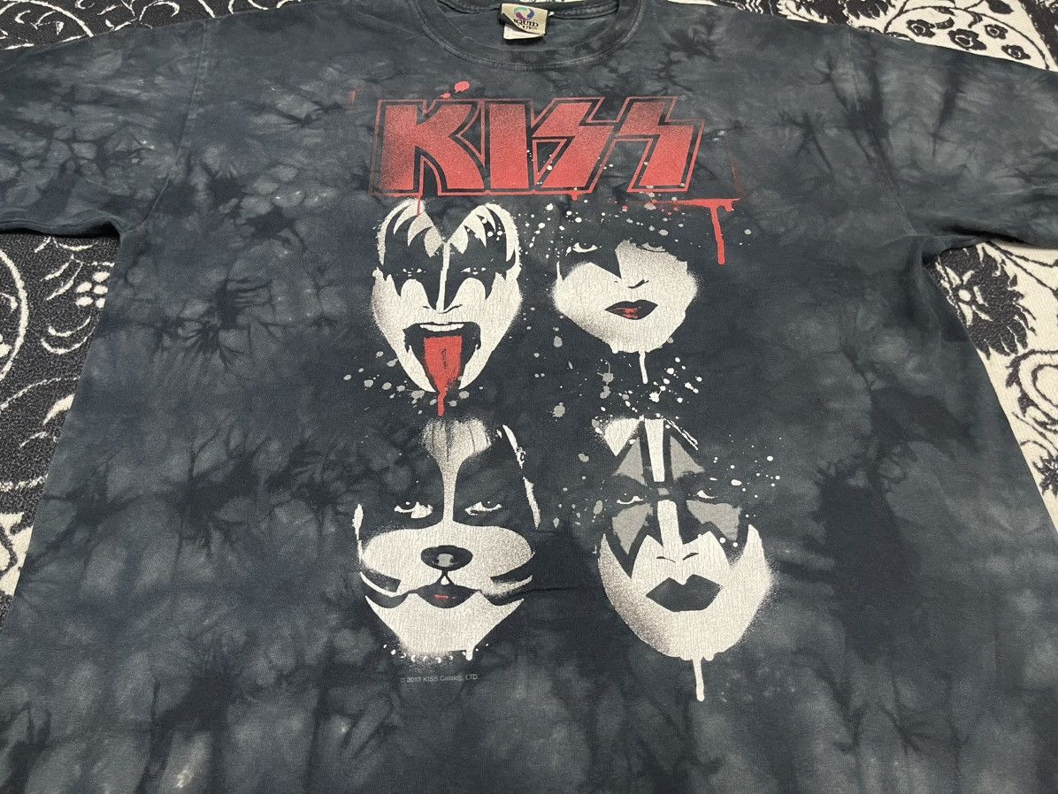 KISS Y2K KISS 2013 TYE DIE SHIRT RARE DESIGN Size US L / EU 52-54 / 3 - 6 Thumbnail