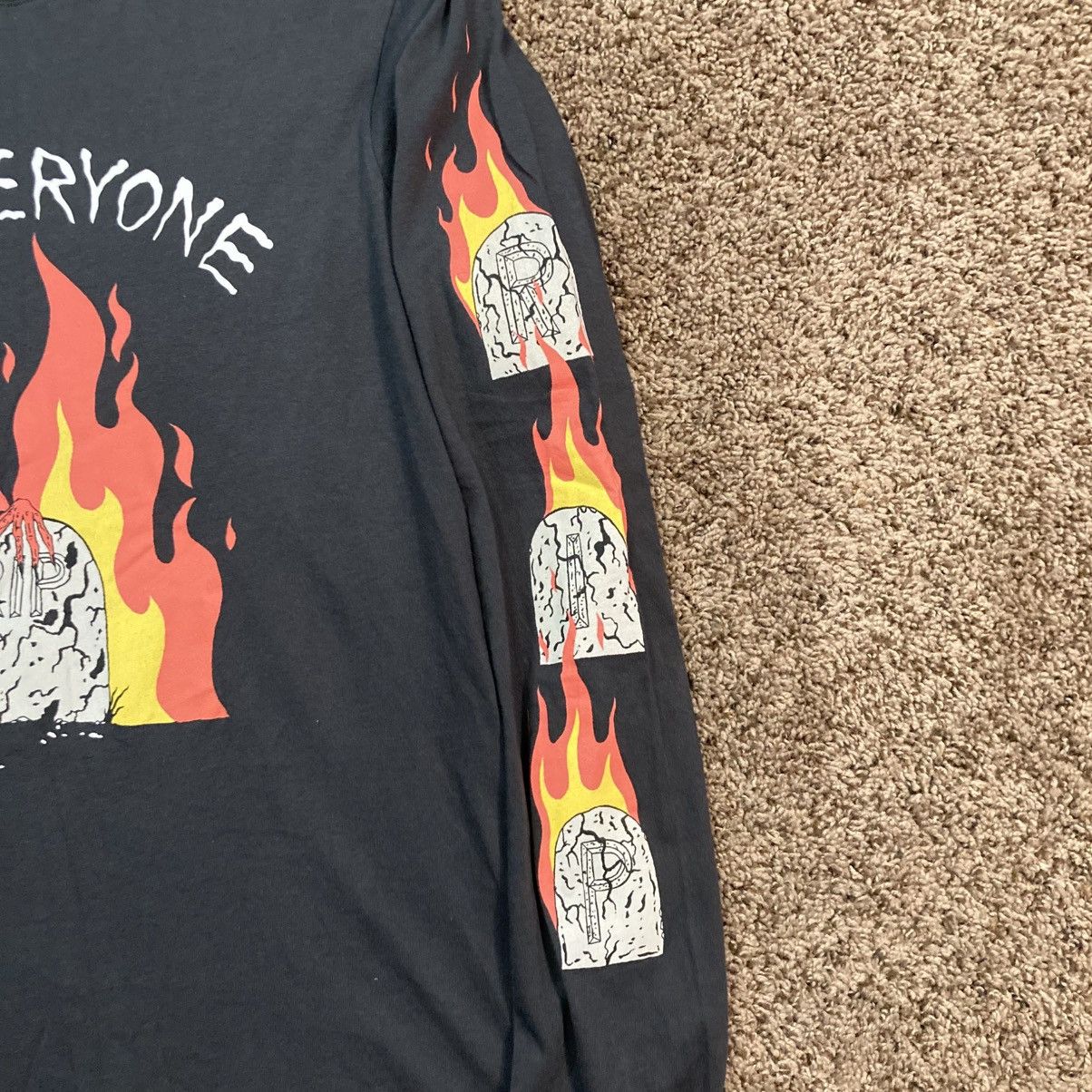 Designer × Vintage Stance Neck Face Rip Everyone Devil LS Black Shirt Mens M Size US M / EU 48-50 / 2 - 7 Thumbnail