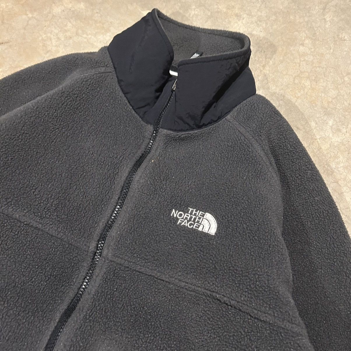 The North Face × Vintage Crazy Vintage 90s The North Face Pile Fleece Zip Up Jacket Size US L / EU 52-54 / 3 - 5 Thumbnail