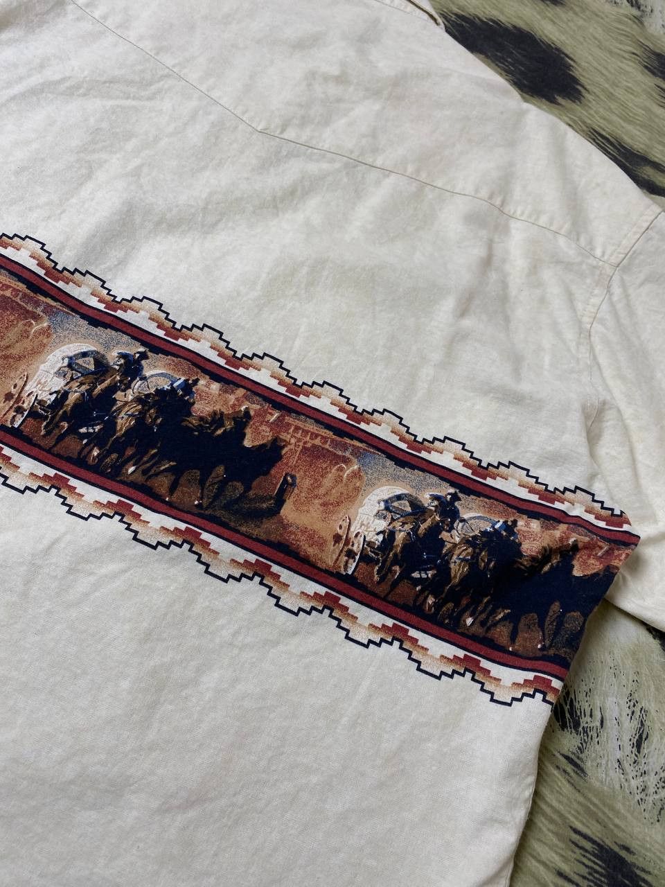 Vintage × Wrangler Vintage Wrangler Cowboy Shirt Size US XXL / EU 58 / 5 - 13 Thumbnail