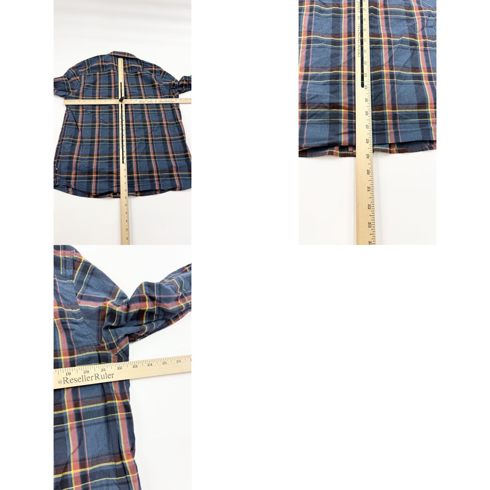 Mountain Hardwear Mountain Hardwear Shirt Mens Large Blue Plaid Button Up Long Sleeve Outdoor Hiking Shirt Size US L / EU 52-54 / 3 - 8 Thumbnail