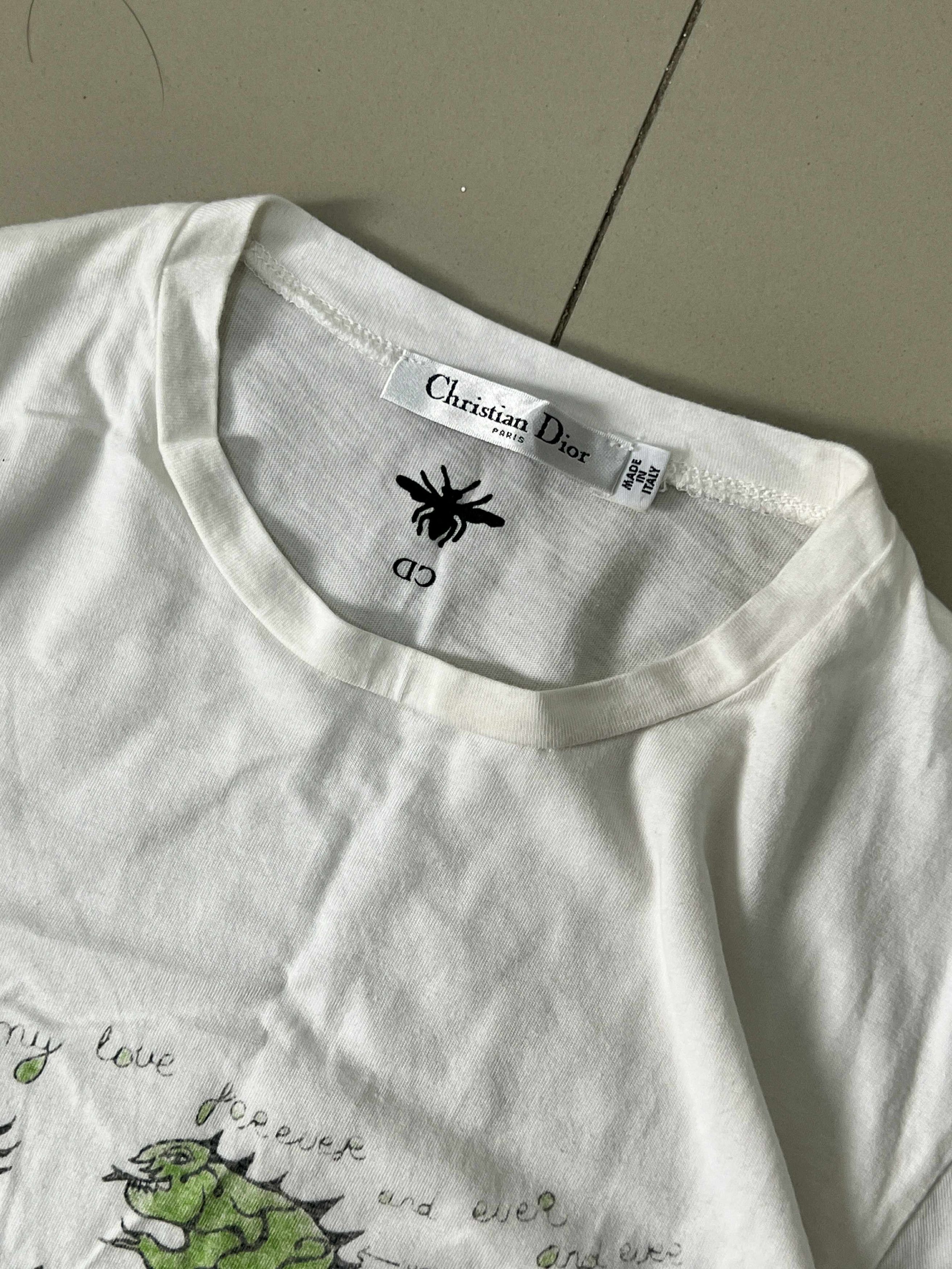 Christian Dior Monsieur CHRISTIAN DIOR NIKI DE SAINT PHALLE Graphic T-Shirt Top Size S / US 4 / IT 40 - 2 Thumbnail