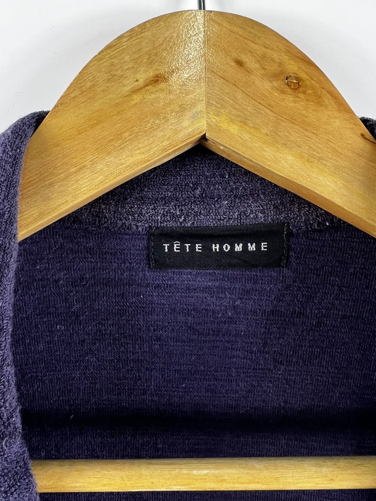 Issey Miyake 🔥 TETE HOMME ISSEY MIYAKE FLEECE CARDIGAN - M Size US S / EU 44-46 / 1 - 8 Thumbnail