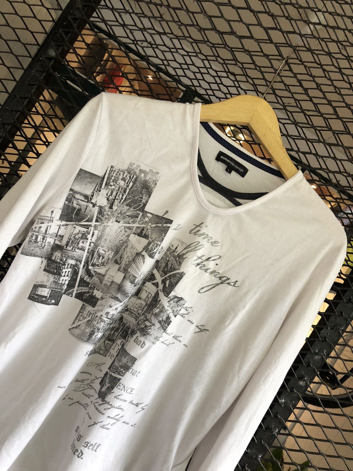 Japanese Brand JAPANESE SEMANTIC DESIGN POEM LONGSLEEVE Size US L / EU 52-54 / 3 - 2 Thumbnail