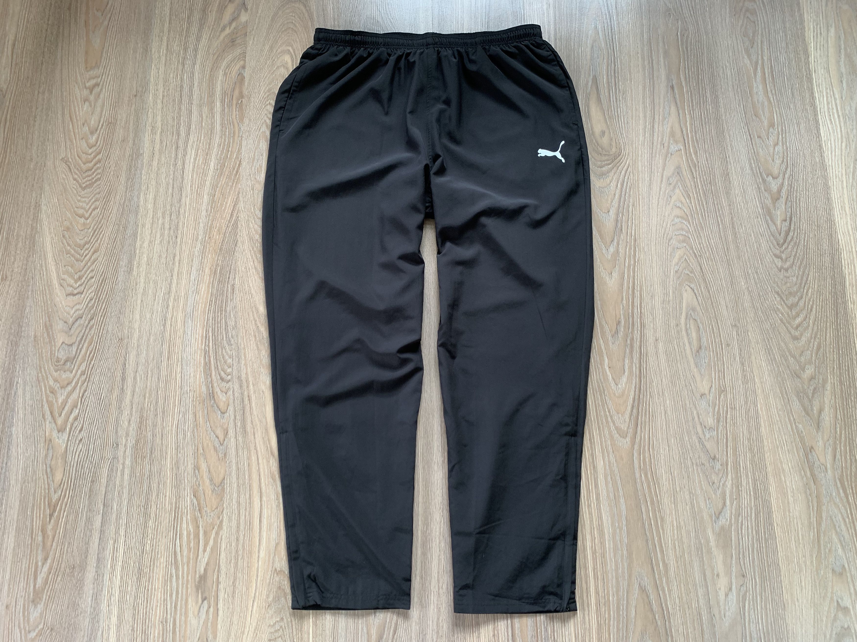 Puma Puma Black Track Sweatpants Training Pants Size US 38 / EU 54 - 2 Thumbnail