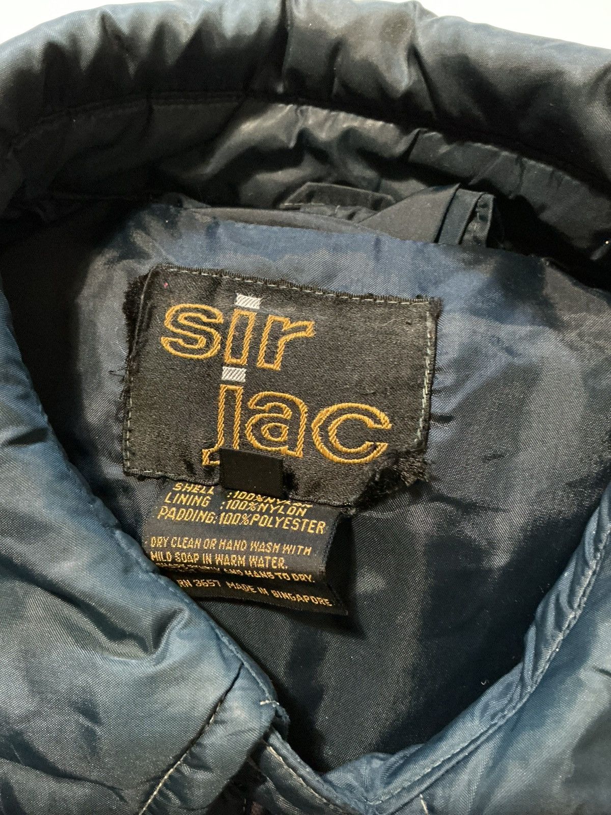 Vintage Vintage Sir Jac Polyester Puffer Parka Zip Work Long Jacket Size US XL / EU 56 / 4 - 6 Thumbnail