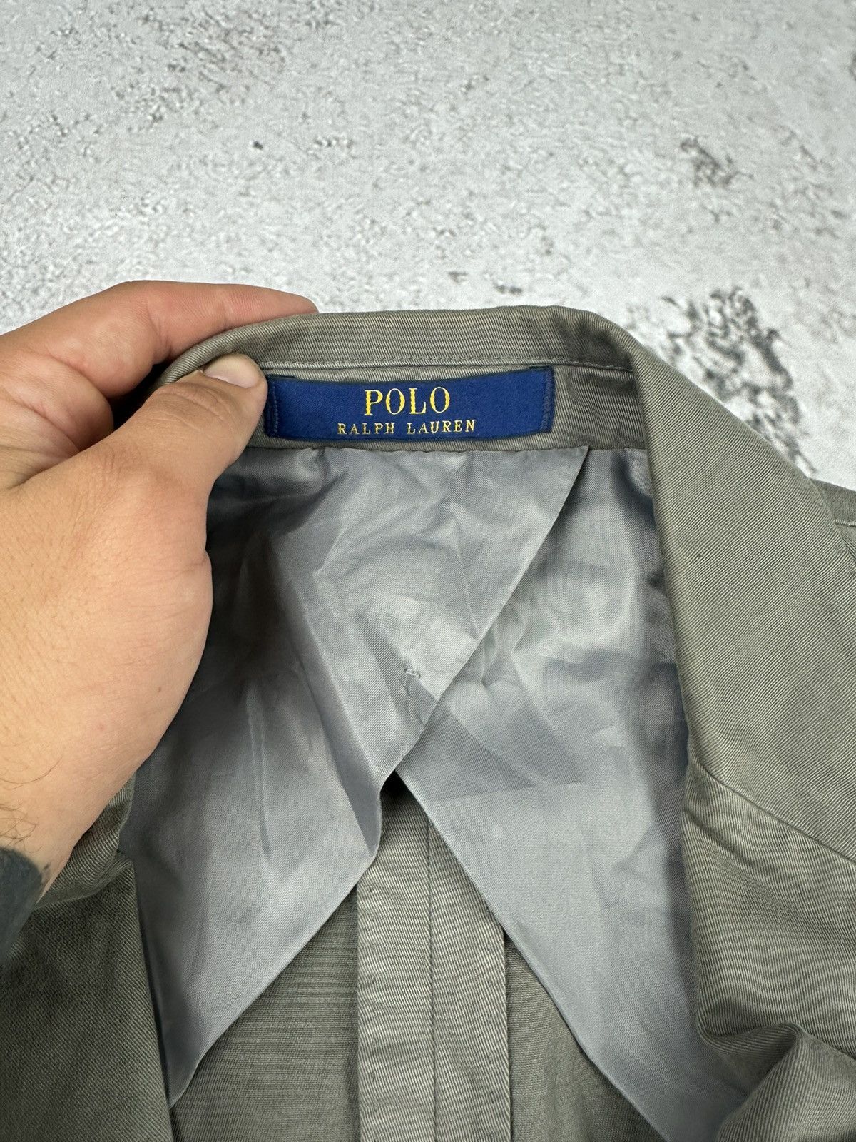 Polo Ralph Lauren Polo Ralph Lauren Blazer Unconstructed Twill Suit Jacket Size 46R - 4 Thumbnail