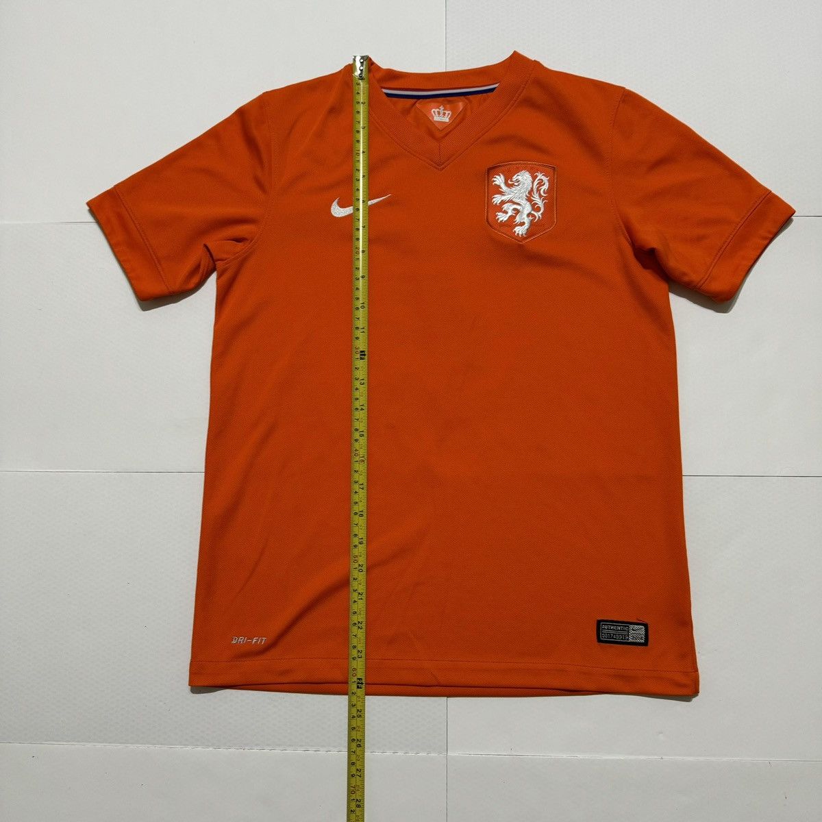 Nike Nike Netherlands National Team KNVB 2014 Men Football Jersey Size US XS / EU 42 / 0 - 2 Thumbnail