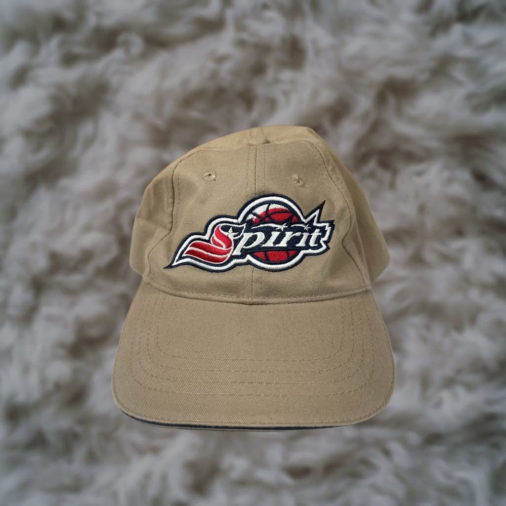 Logo 7 Kap Sprite Embroidered Logo Hat Cap Adjustable Strap Back One Size Fit All Beige Size ONE SIZE - 1 Thumbnail