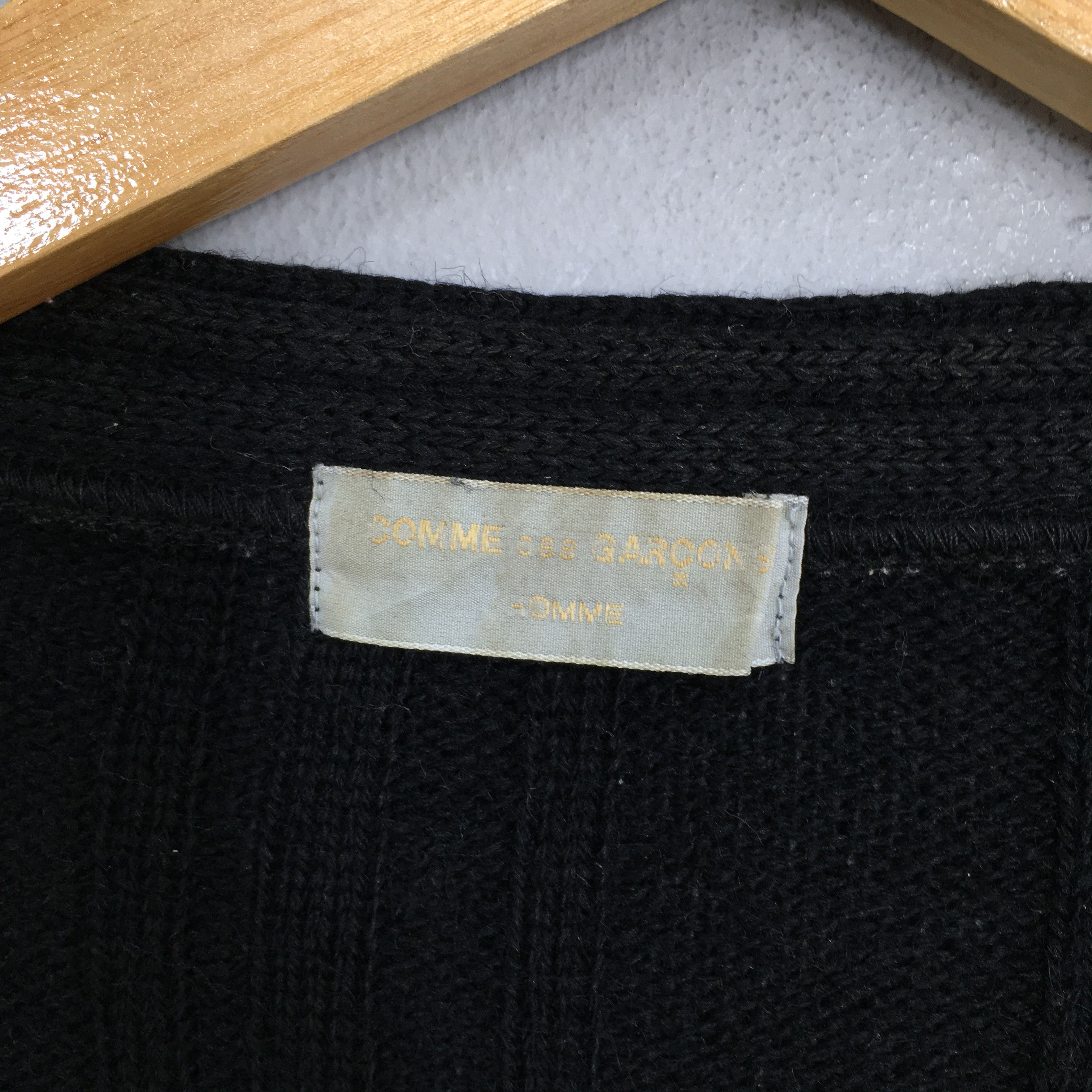 Comme des Garcons AD1998 Vintage Comme Des Garcons Homme Wool Knitwear Large Size US L / EU 52-54 / 3 - 4 Thumbnail