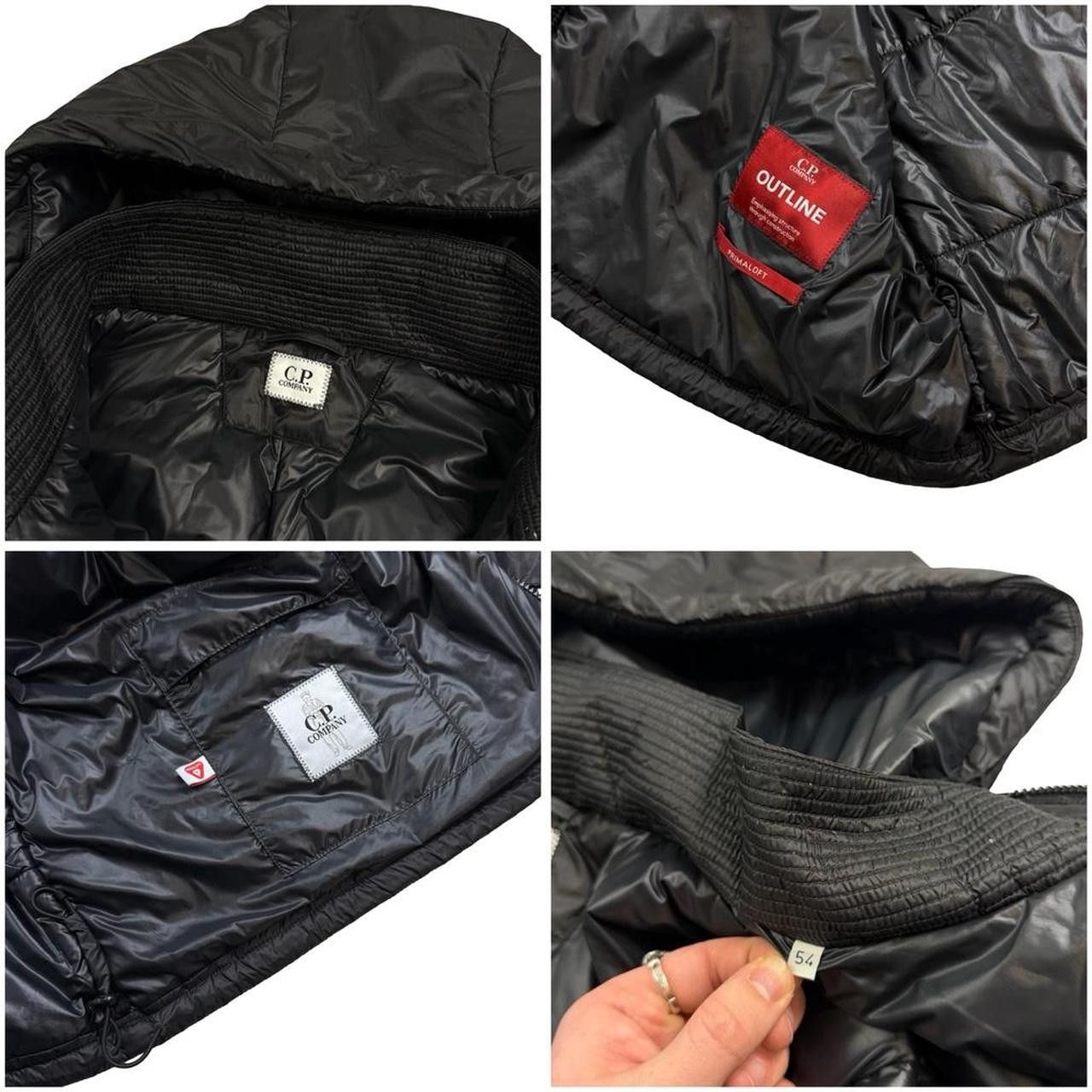 C.P. Company CP Company Outline Primaloft Puffer Jacket Black Extra Large Size US XL / EU 56 / 4 - 8 Thumbnail
