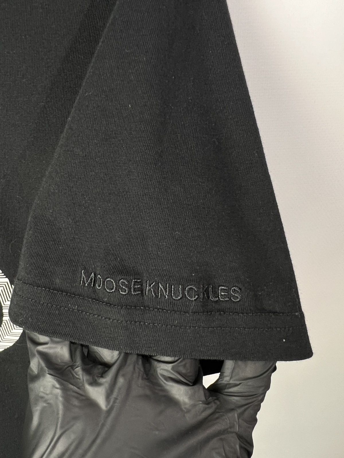Moose Knuckles × Vintage Vintage streetwear y2k Moose Knuckles Chamblee Logo T-shirt Size US M / EU 48-50 / 2 - 4 Thumbnail