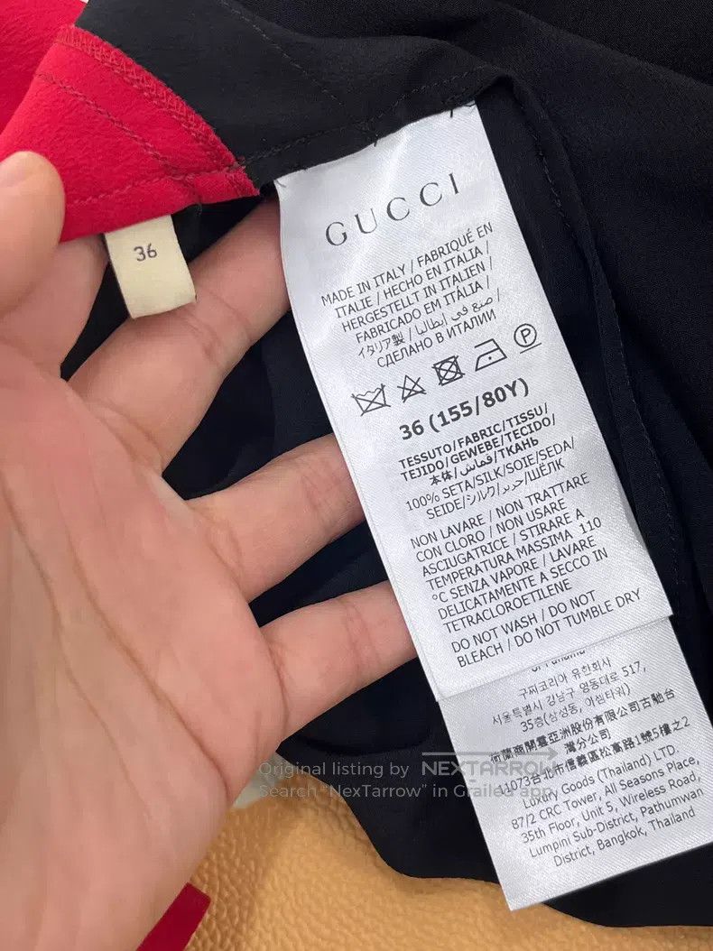Gucci Gucci Mulberry silk shirt Size XS / US 0-2 / IT 36-38 - 5 Thumbnail