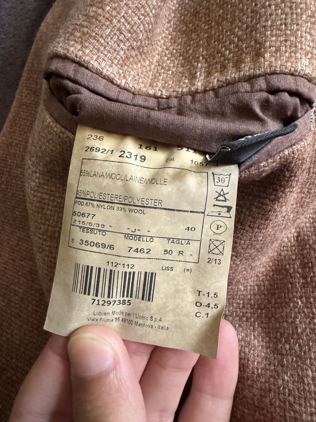 L.B.M. 1911 L.B.M 1911 luxury mens wool coat double-breasted Size US M / EU 48-50 / 2 - 13 Thumbnail