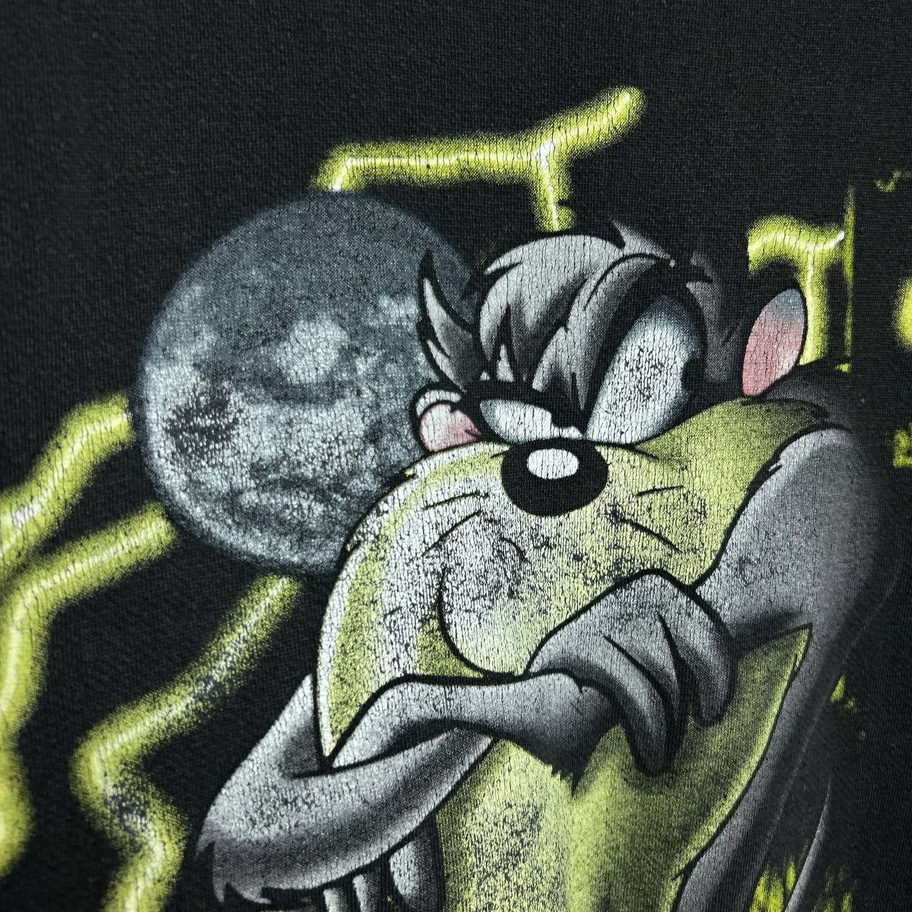 Warner Bros Vintage Looney Tunes Taz 1997 Warner Bros cartoon sweatshirt Size US XS / EU 42 / 0 - 3 Thumbnail