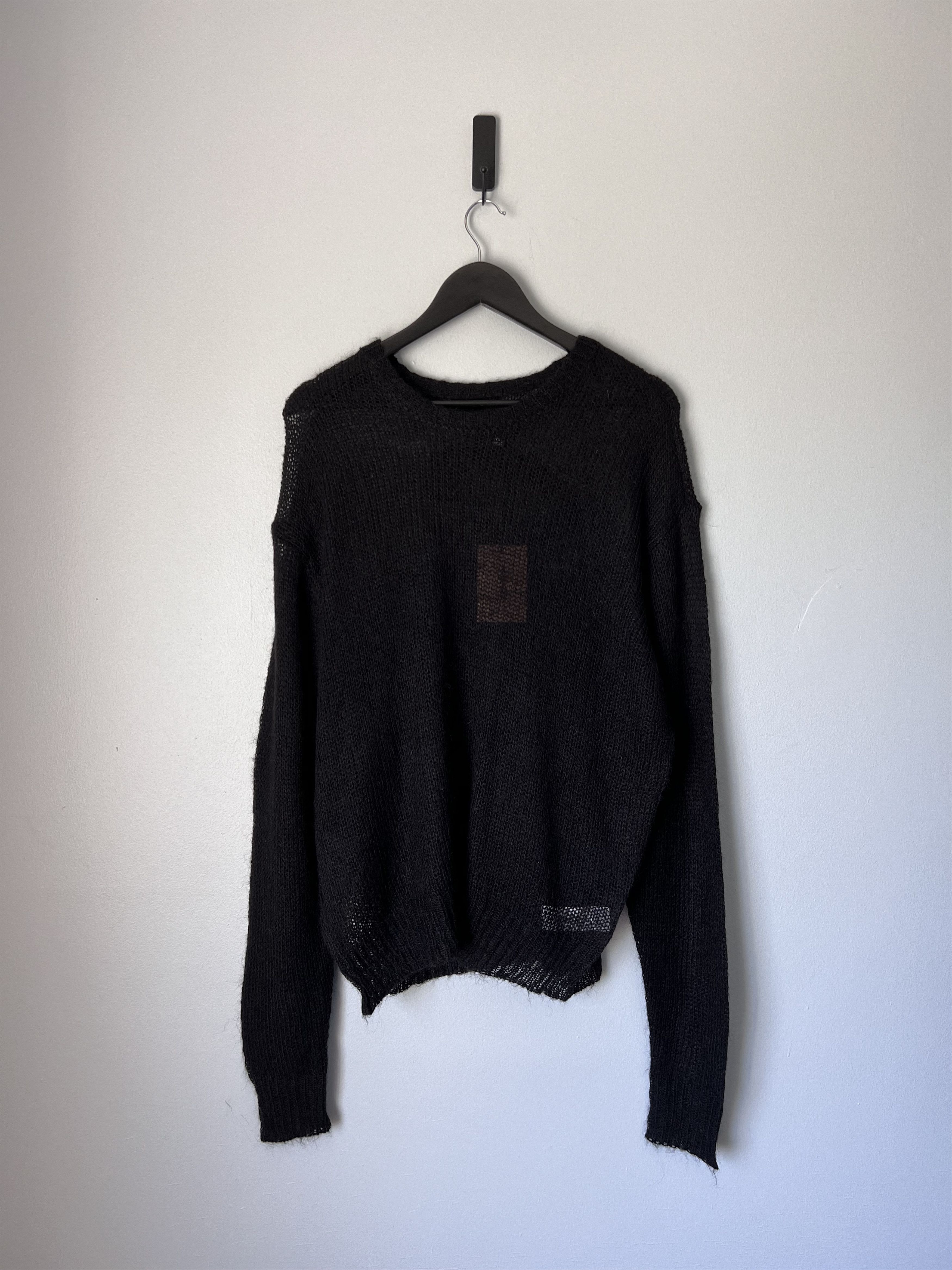 Stussy Stussy S Loose Knit Sweater in Black Size US M / EU 48-50 / 2 - 4 Thumbnail