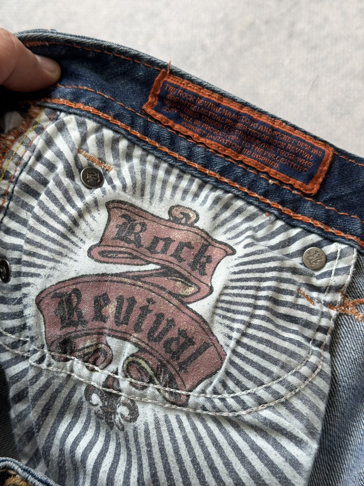 Rock Revival Rock Revival jeans blue Japanese style Punk pants Size US 32 / EU 48 - 8 Thumbnail